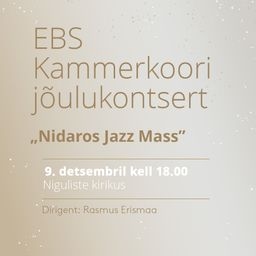 EBS jõulukontsert 2025